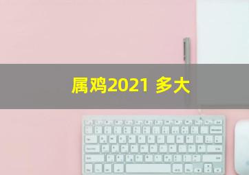 属鸡2021 多大